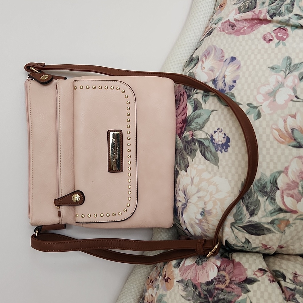 Marc New York Pebbled Leather  Crossbody Purse Bag